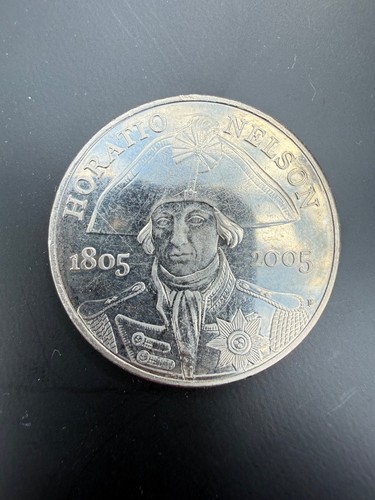 Five pound coin horatio - five,