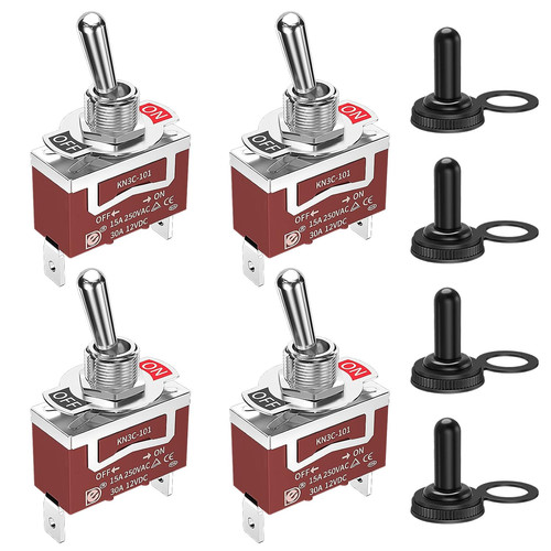 Toggle switch 12v 30a - spst, 2