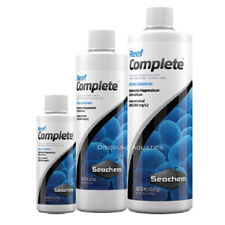 SEACHEM REEF COMPLETE MARINE SALTWATER AQUARIUM FISH TANK ADDITIVE 