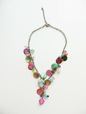 Rainbow colour abalone - rainbow, round
