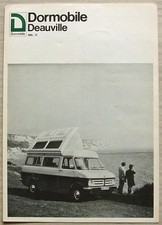 BEDFORD CF DORMOBILE DEAUVILLE Mk II Motor Caravan Sales Brochure c1969 #B1332