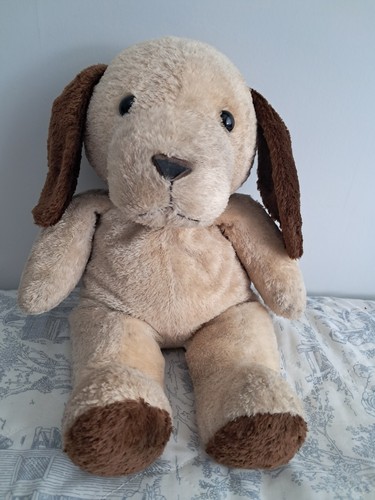 Soft toy pup very cuddly - soft,