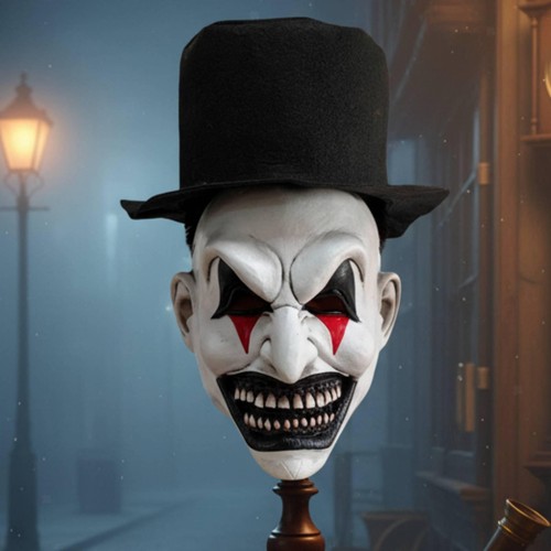 Halloween clown mask - clown,
