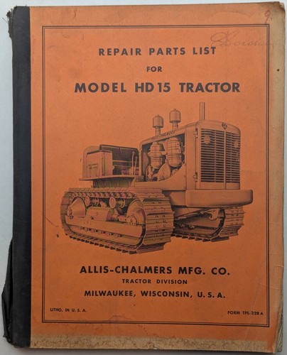 Vintage allis chalmers model - vintage,