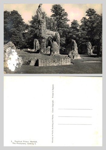 Vintage postcard thetford - -,