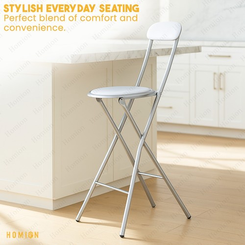 Black padded folding chair - padded,