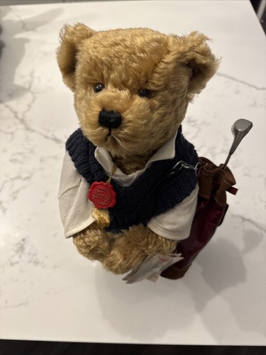 Hermann golfer teddy bear - hermann,