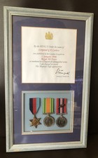WW2 1939-1945 Star, Defence and War Medals Awarded To Corporal G R Carless