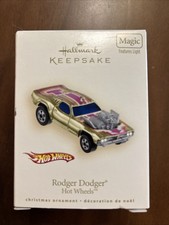 Hallmark Keepsake Car Hot Wheels, Rodger Dodger Ornament, In Box, 2007