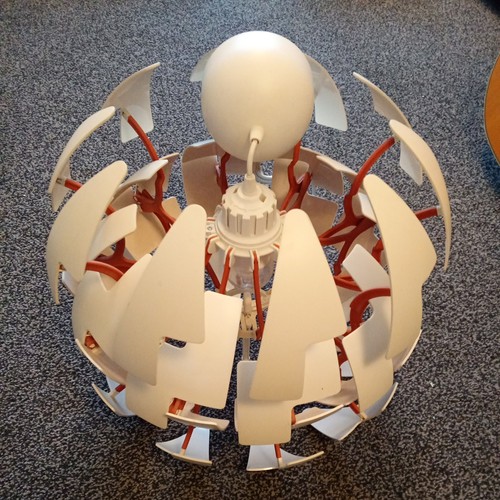 Ikea death star pendant - pendant, lamp