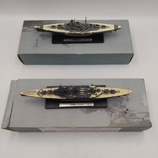 Atlas Editions Deagostini Battleships HMS Hood & Bismarck Boxed