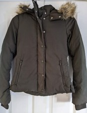 H&M Girls Ladies Hooded Padded