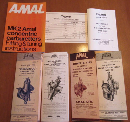 Amal brochures 332 375 376 - amal,