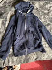 9-10 Years Navy Blue Zip Up