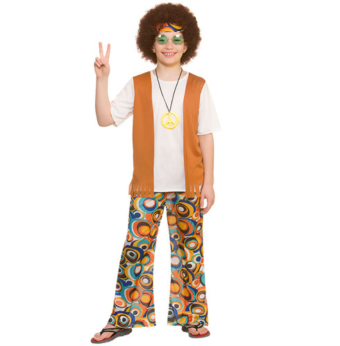 Boys cool hippie costume - cool,