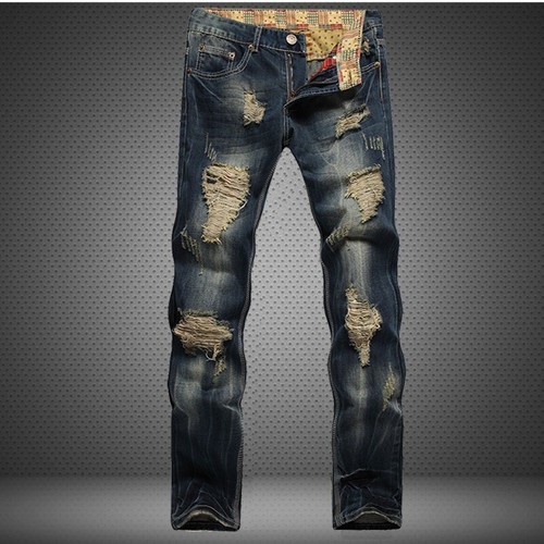Mens ripped distressed - mens, skinny