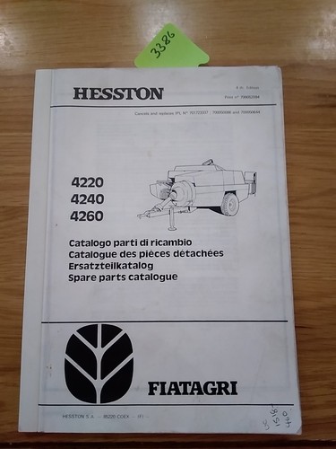 Hesston 4220 4240 4260 - , baler