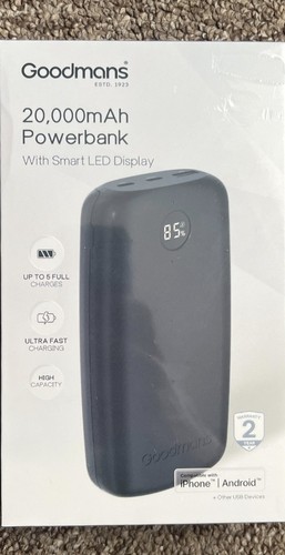 Goodmans 000mah power bank - goodmans,