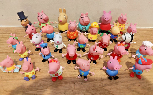 Peppa pig figures toys - pig,