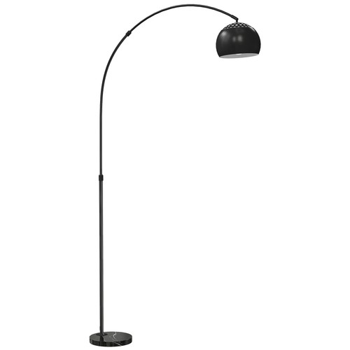 Homcom arc floor lamp for - floor,