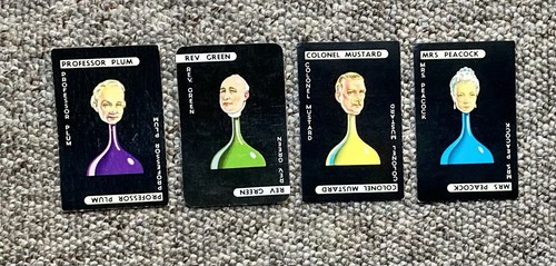 Vintage cluedo spare suspect - cluedo,