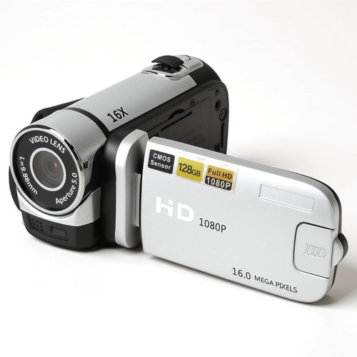 Vintage camcorder 16mp digital - camcorder,
