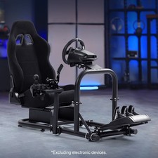 Dardoo Racing Simulator Cockpit With Seat Fit Logitech G29 Thrustmaster T80 T150