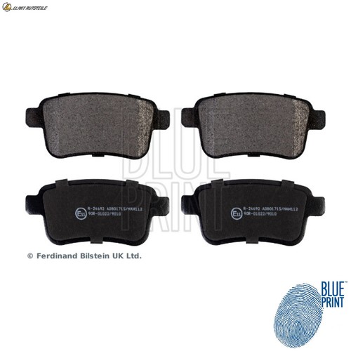 Brake pad set disc - pad,