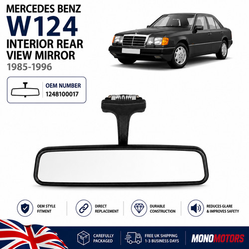 Interior rear view mirror - view,