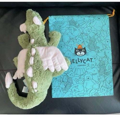 Jellycat malachy dragon plush - malachy,