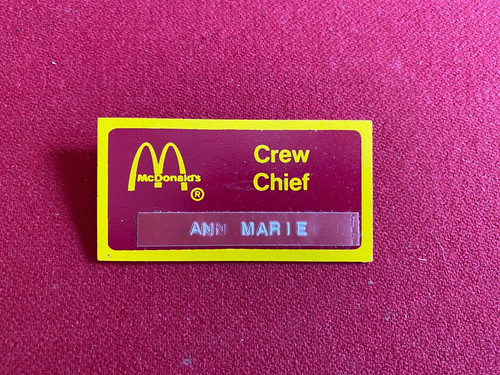1980 mcdonald s employee - 1980's,,