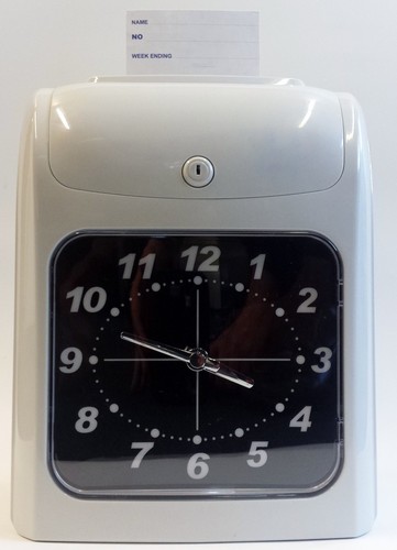 Clock machine monthly - clock, in