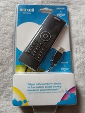 PC skype phone by maxell slim voip usb plug personal computer boxed new