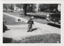 Photo Snapshot 1950s Blurred