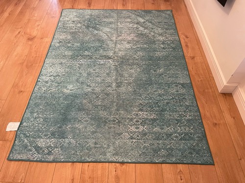 Rare gabbeh teal - teal, defects