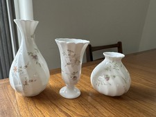 Wedgewood Campion Set Of 3 Posy Vases