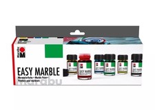 Marabu Easy Marble Paint Set - Basic Colours (6pk)