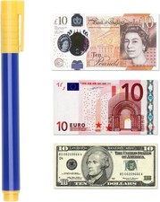 Money Checker Pen Forged Bank Note Detector Pens Fake Notes Tester Pen Fraud