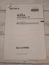 Sony LCD WEGA Colour TV