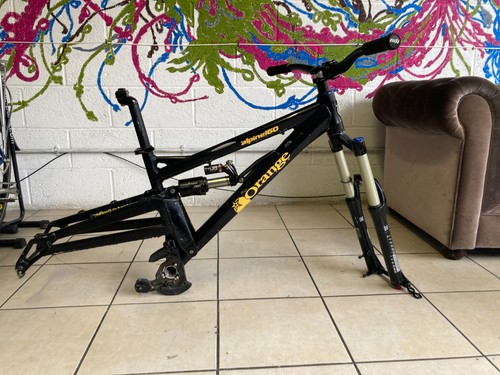 Orange alpine 160 - orange, frame