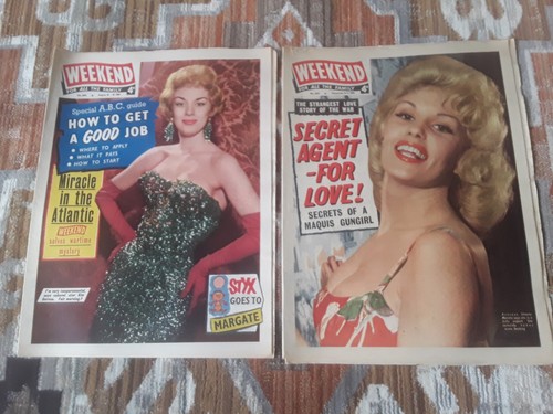 Weekend magazine s - x,