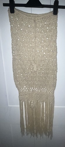 Mermaids fringe crochet - mermaids, beige