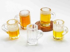 Dolls House Plastic Glass With