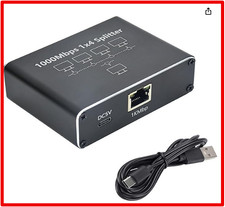 Ethernet Splitter 4 Port RJ45