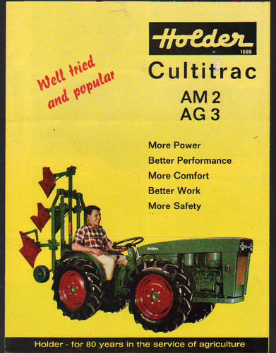 Holder cultitrac 2 - 2, am
