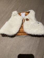 Tahari Faux Fur Baby Waist Coat 0-3 Months 