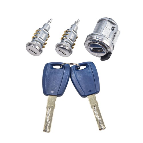Lock cylinder key - cylinder, metal/abs
