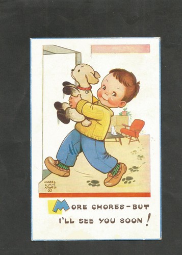 Postcard mabel lucie attwell - lucie,