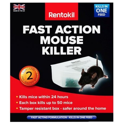 Rentokil twin pack mouse rat - rentokil,