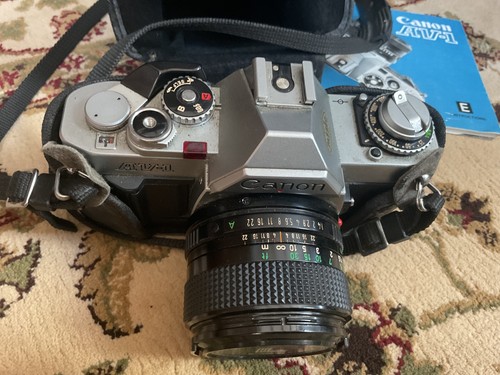 Vintage canon av1 camera - a,